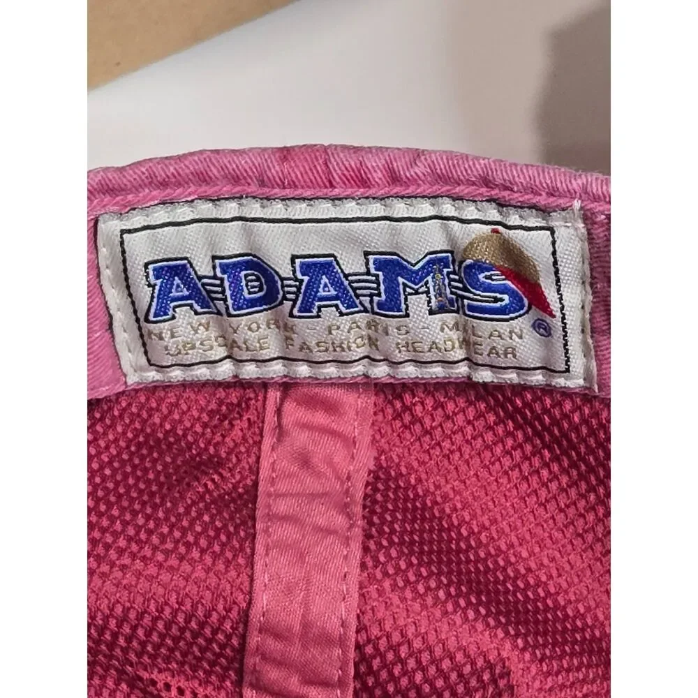 Westerly Yacht Club Dad Hat Bundle | Adams WPS | Pink Maroon | 3 Strapback Caps - Picture 3 of 12